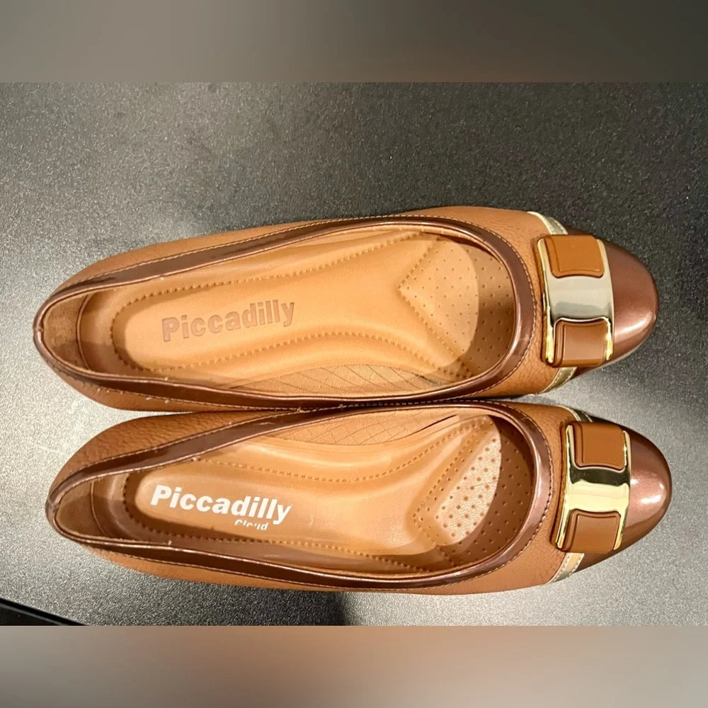 Piccadilly Moccasin Woman Shoes Max Therapy . Size : USA: 5 . From Brazil - Picture 4 of 7